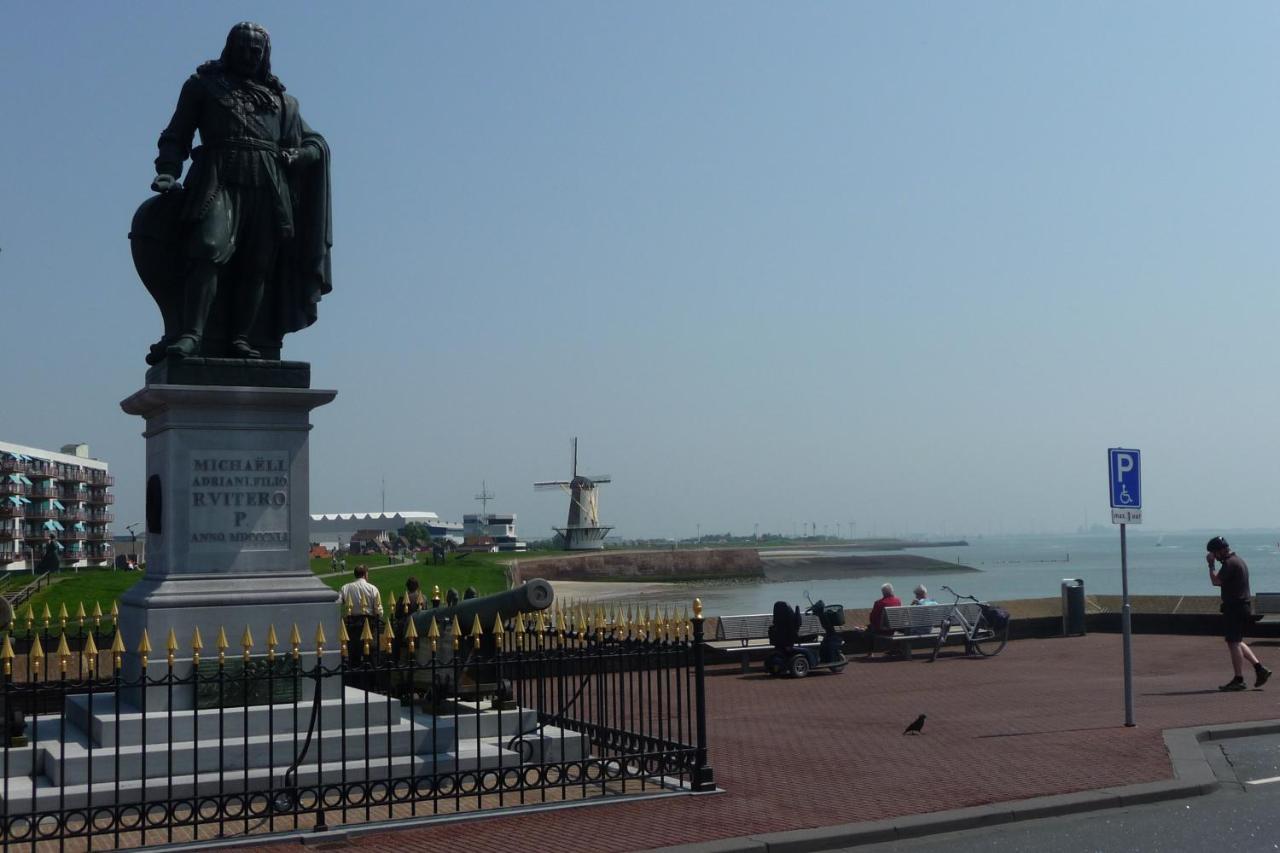 וליסינגן Rijksmonument Havenzicht, Met Zeezicht, Ligging Direct Aan Zee En Centrum מראה חיצוני תמונה