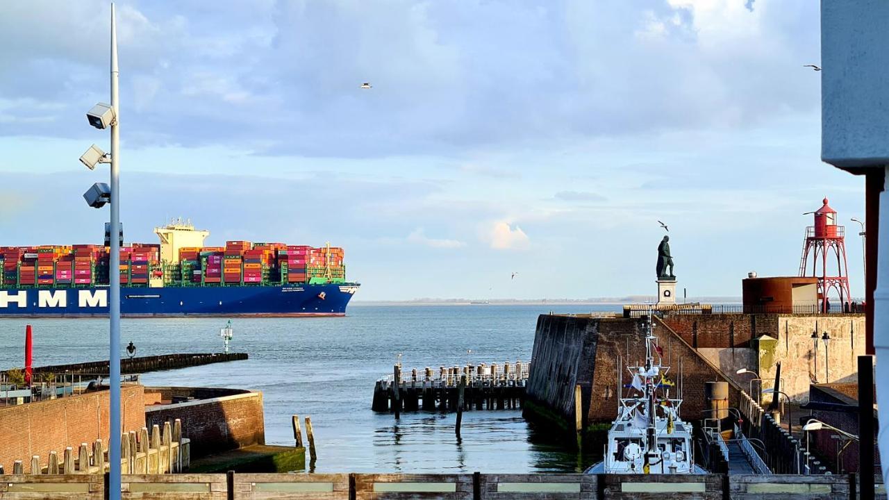 וליסינגן Rijksmonument Havenzicht, Met Zeezicht, Ligging Direct Aan Zee En Centrum מראה חיצוני תמונה