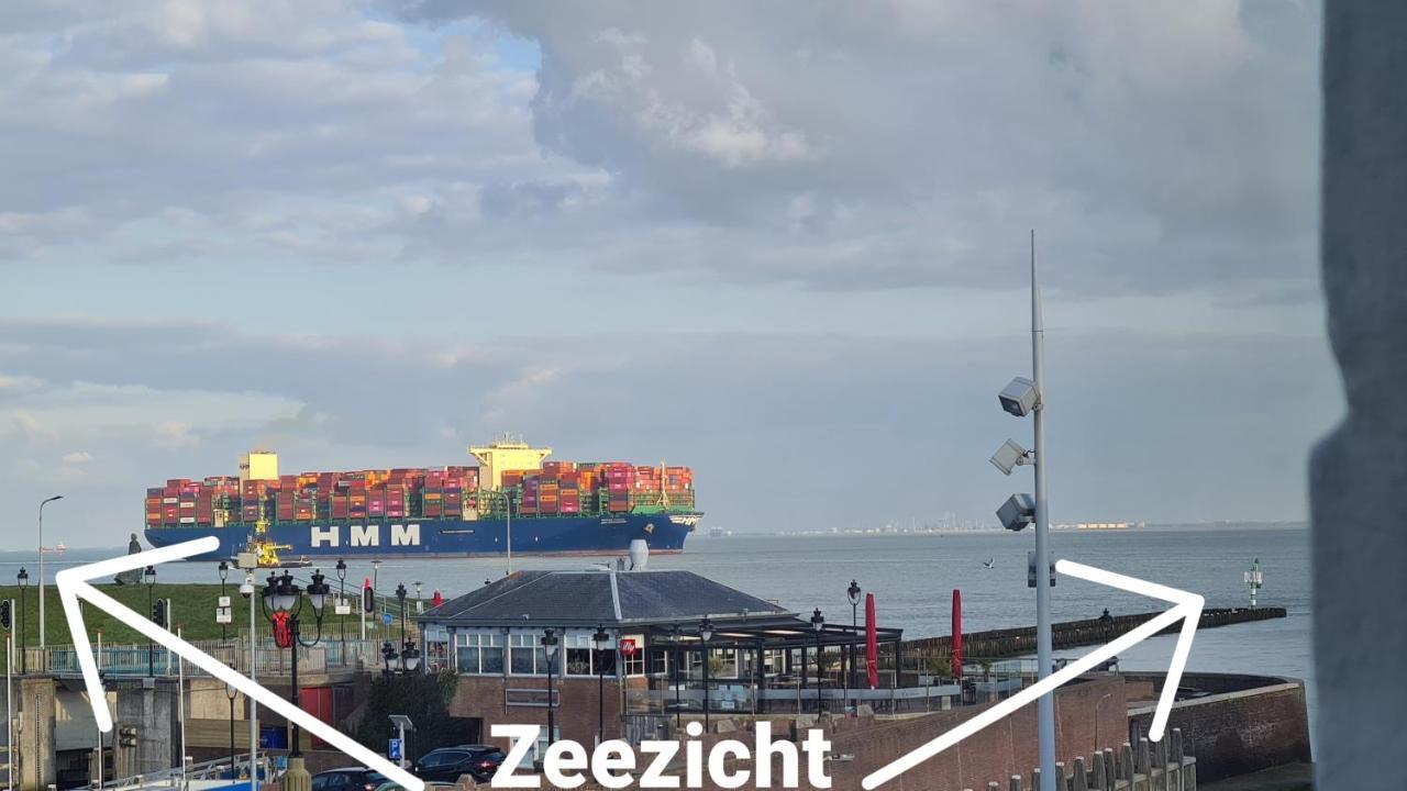 וליסינגן Rijksmonument Havenzicht, Met Zeezicht, Ligging Direct Aan Zee En Centrum מראה חיצוני תמונה