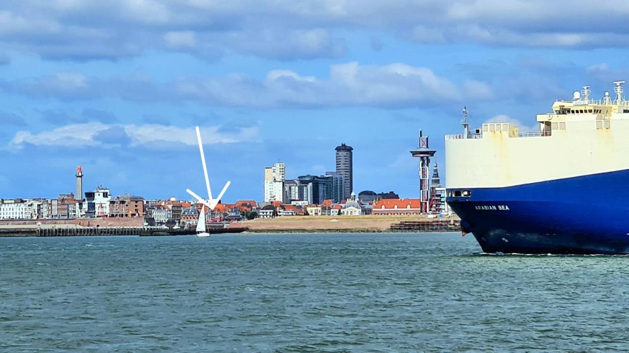 וליסינגן Rijksmonument Havenzicht, Met Zeezicht, Ligging Direct Aan Zee En Centrum מראה חיצוני תמונה